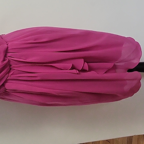 ALBERTA FERRETTI SLEVELESS SHEER DRESS - Picture 5 of 12